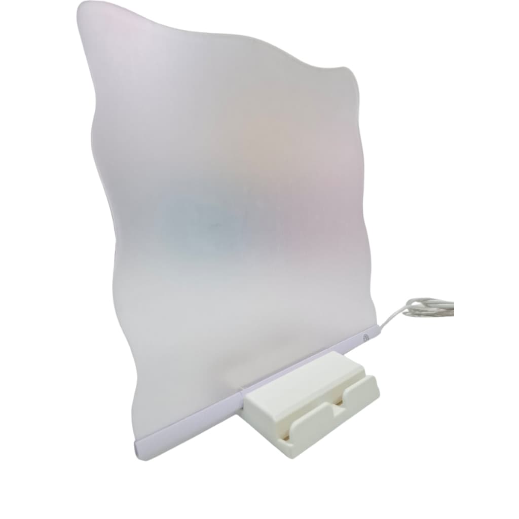 Lousa Mágica 3D Led Infantil Abajur Luminária Quadro Mágico Decorativo De Desenhos