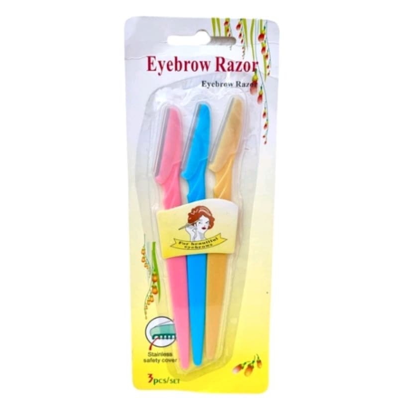 kit 03 Navalhas Sobrancelhas e rosto design