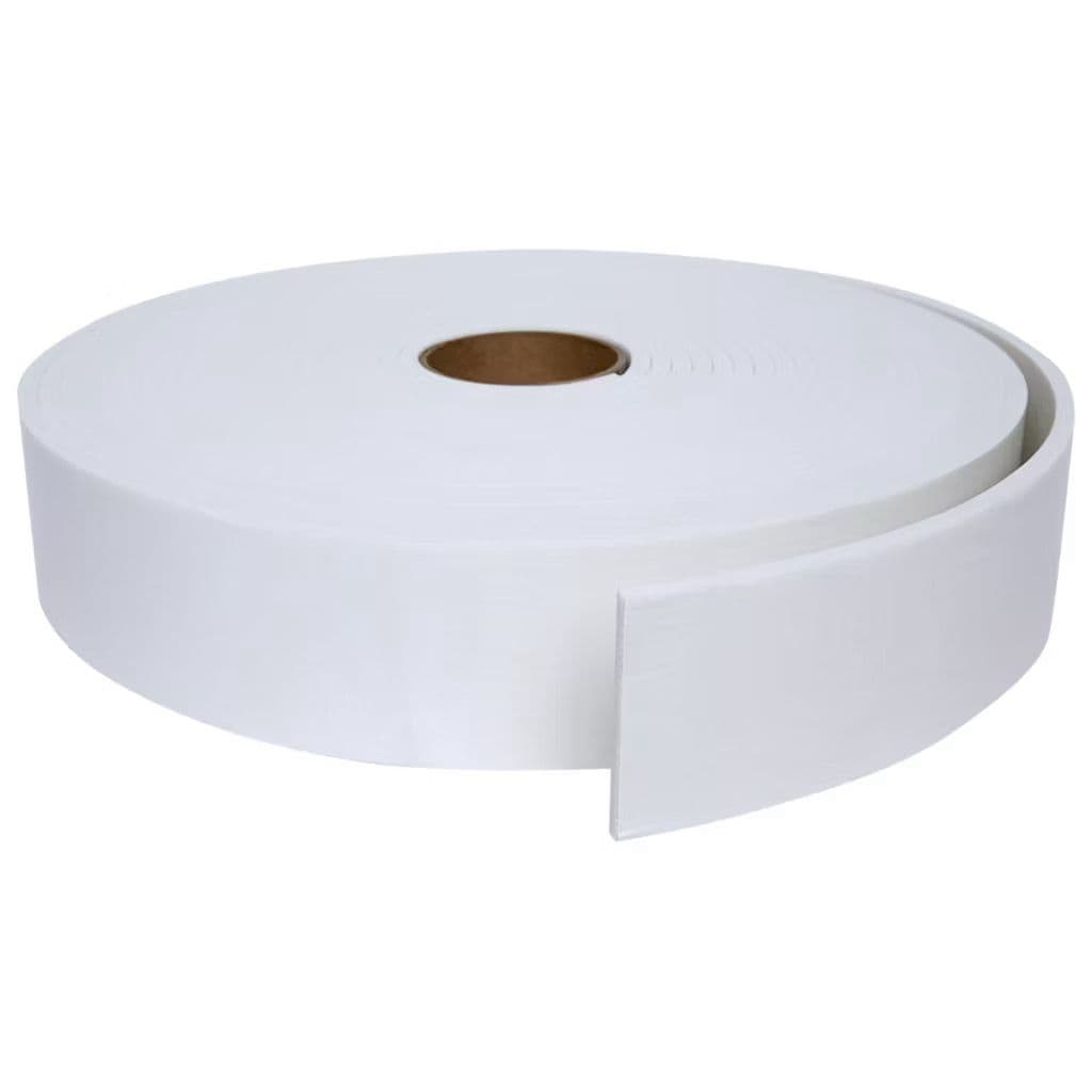 Ripado de Eva autocolante Branco Larg 5cm x 5mm x 20 metros