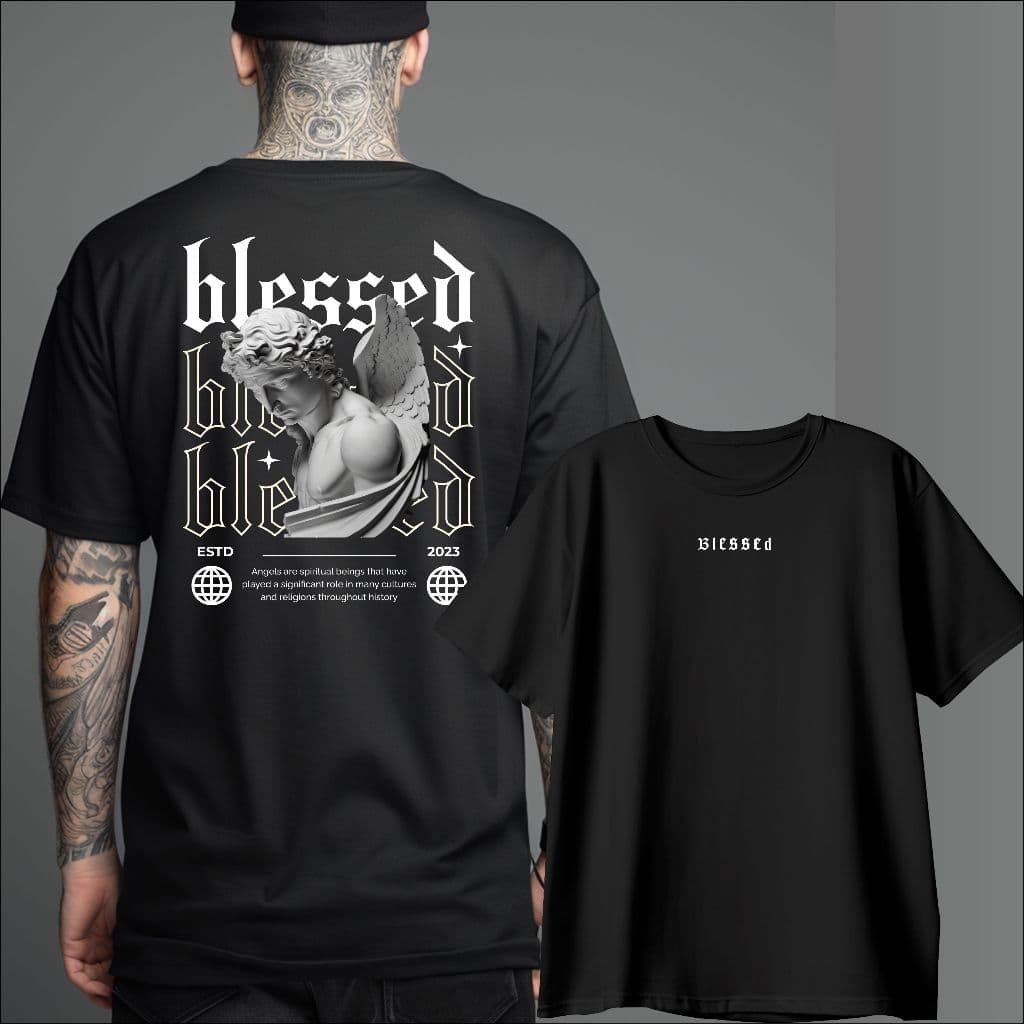 Camiseta Camisa Streetwear Unissex Blessed