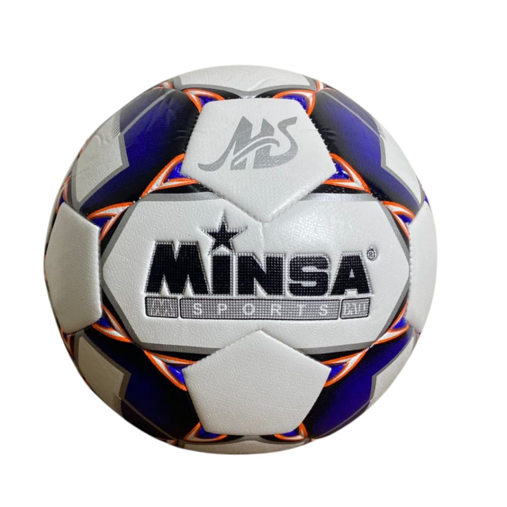 Bola de Futebol Minsa Nº 5 Campo Costurada Alta Qualidade