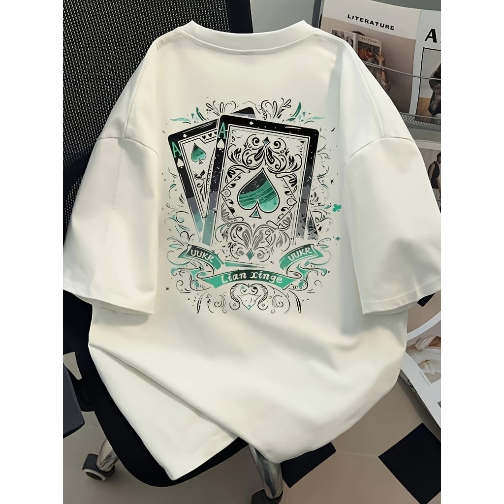 Camiseta Oversized streetwear 100% algodão larga academia treino  estilo masculina grande carta