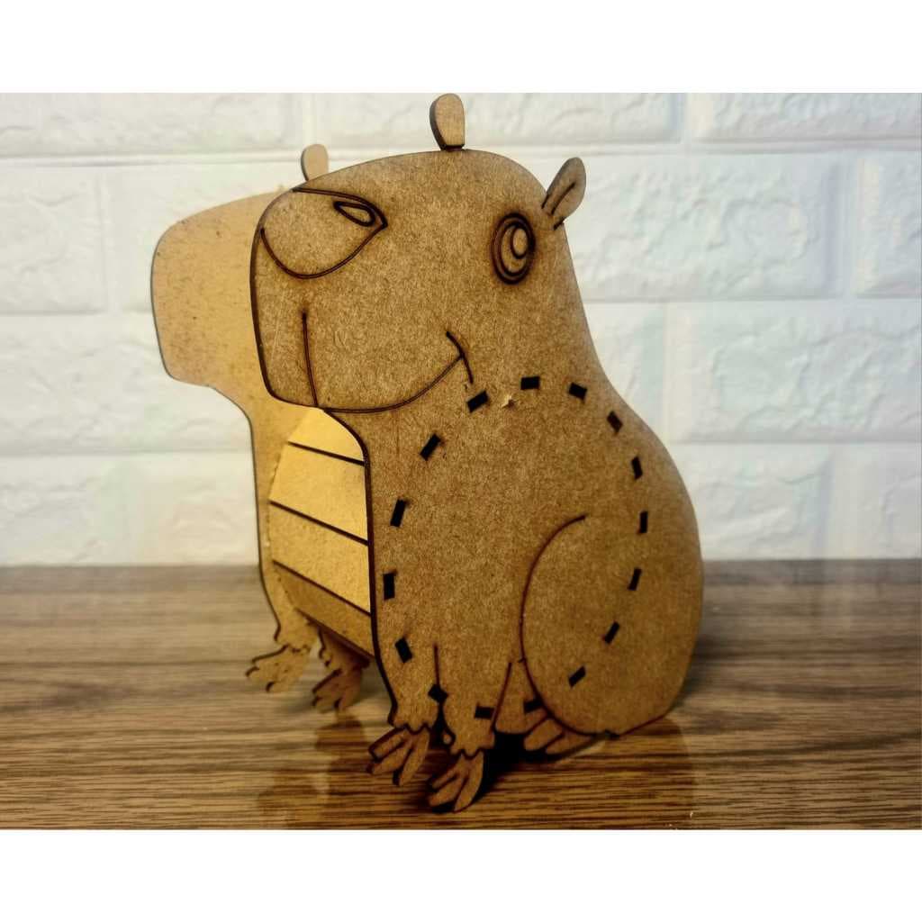Cofre CAPIVARA DESAFIO-POUPANÇA-GUARDAR-DINHEIRO-PRESENTE-NATAL