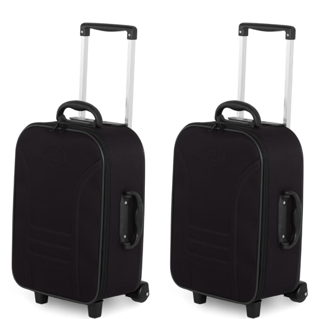 Kit 2 Malas de Bordo Pequenas 10kg com Rodinhas para Viagem Avi茫o FL Bags庐