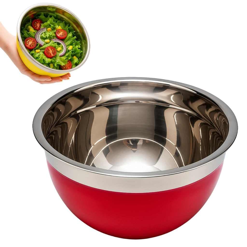 TIGELA BOWL AÇO INOX COM CORES SORTIDAS 22CM DASSHAUS