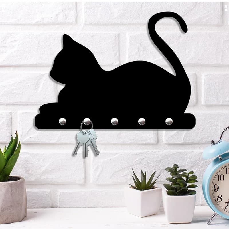 Porta Chaves Decorativo Autocolante 3mm Praticidade e Estilo para Sua Casa