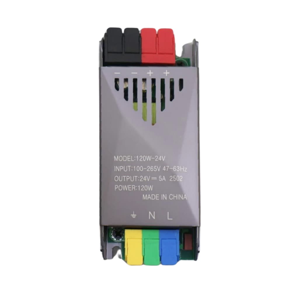 Fonte Driver Slim Perfil  24v 5A/120w e 12v 5A/60w 10A/120W 20A/240W Para Fita Led Cob Smd
