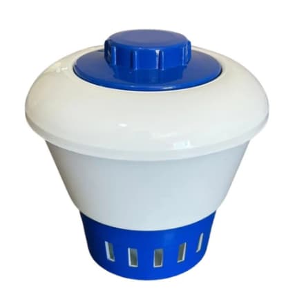 Clorador Flutuador Médio Piscina Brustec Margarida Para Colocar Pastilha de Cloro
