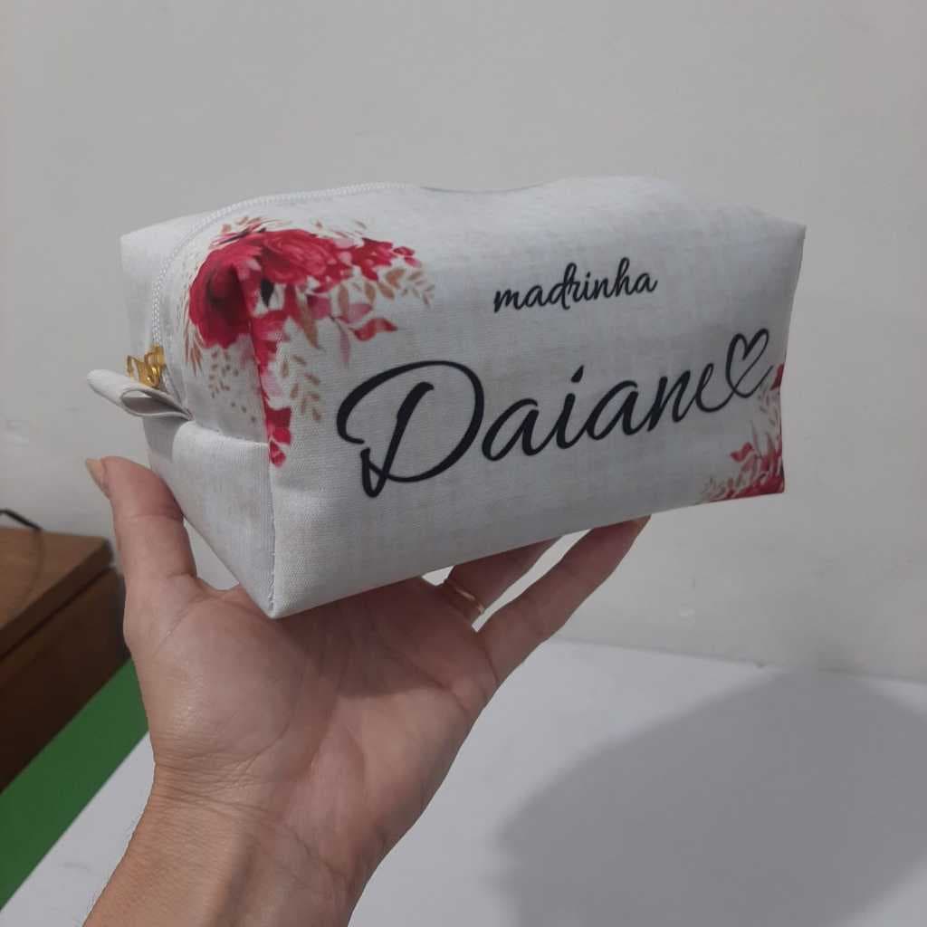 Necessaire personalizada, box Mae do noivo,Necessair Maquiagem, Porta remedio,Estojo Escolar