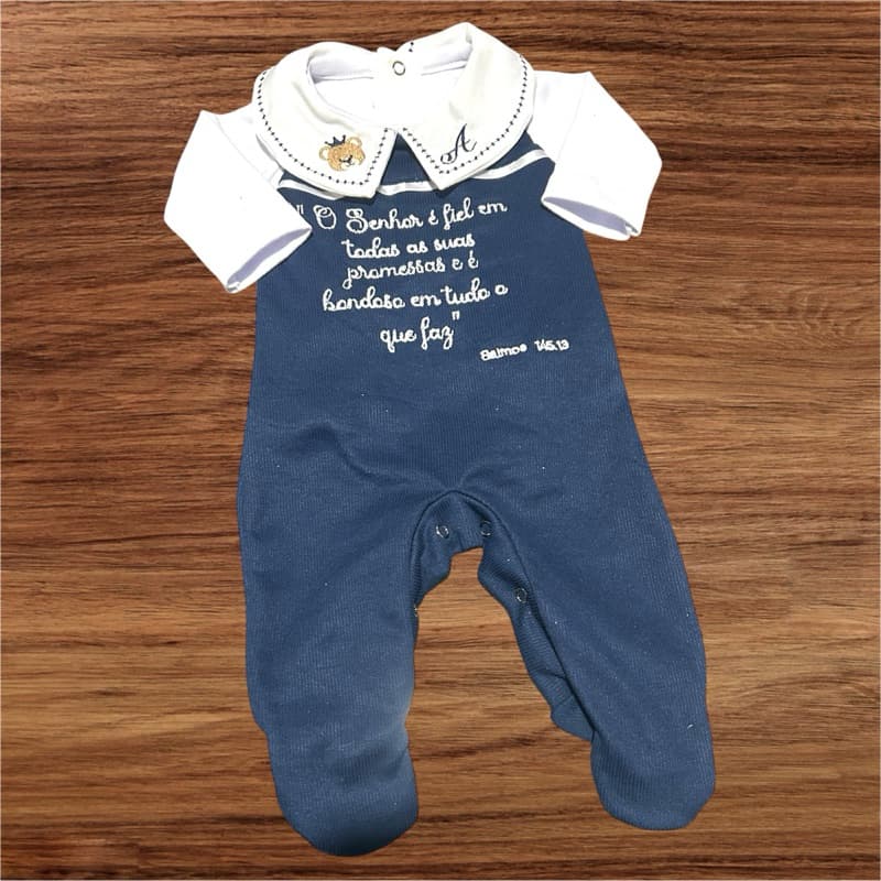 macacão bebê personalizado menino
