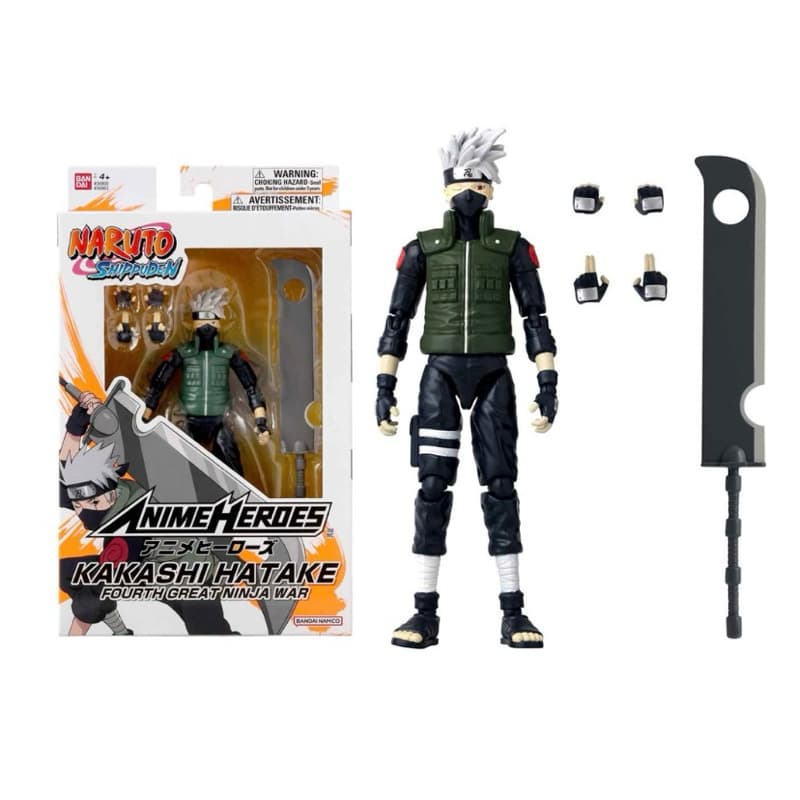 Anime Heroes Kakashi Hatake - Naruto Shippuden - ENVIO IMEDIATO
