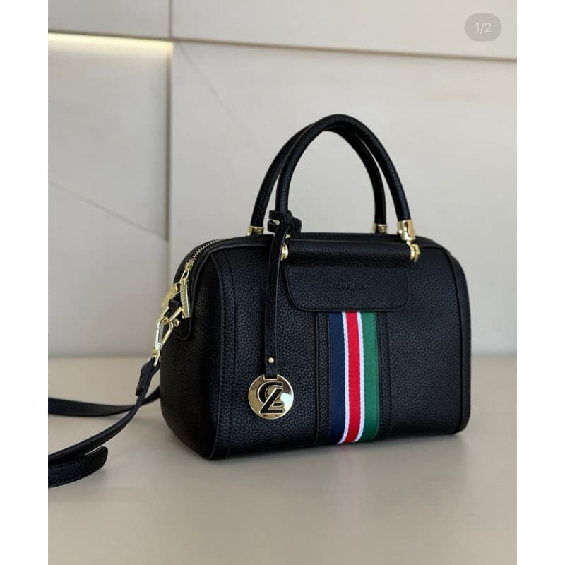 Bolsa baú média feminina qualidade premium original Chalita