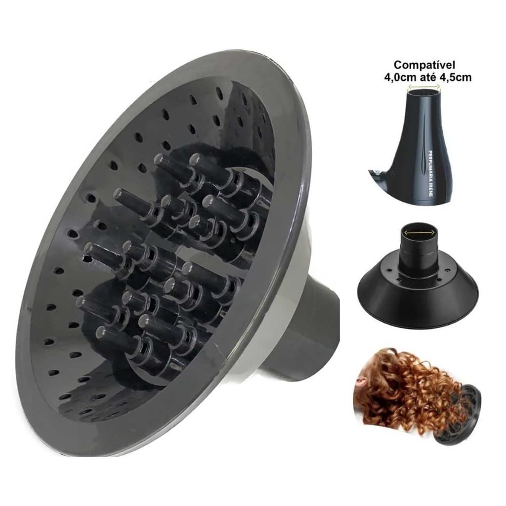 Difusor Para Secador Universal De Cabelo Cachos Difusor Universal Difusor de Ar Secador Cachos