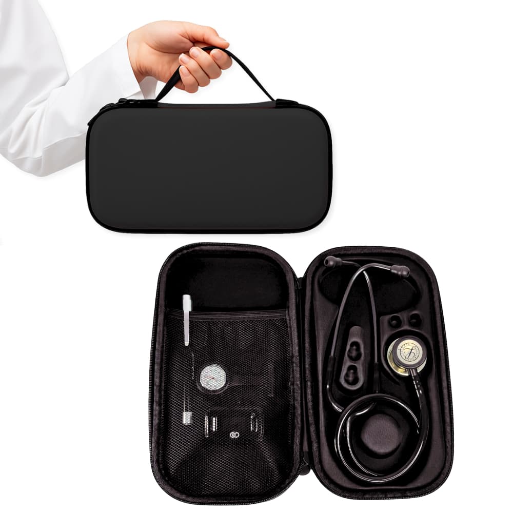 Case Premium Para Estetoscópio Preta - Le Medical