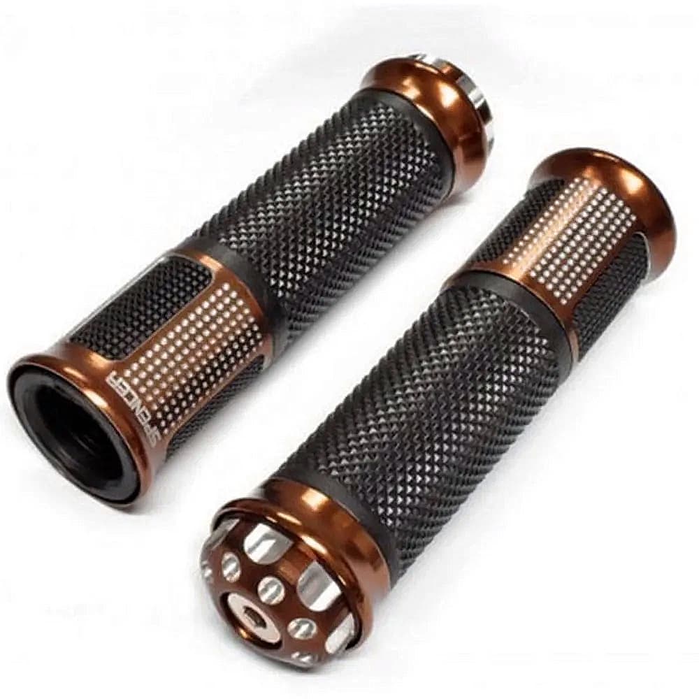 Manopla Moto Alumínio Diamante 868 Bronze guidões de 7/8 (22mm)