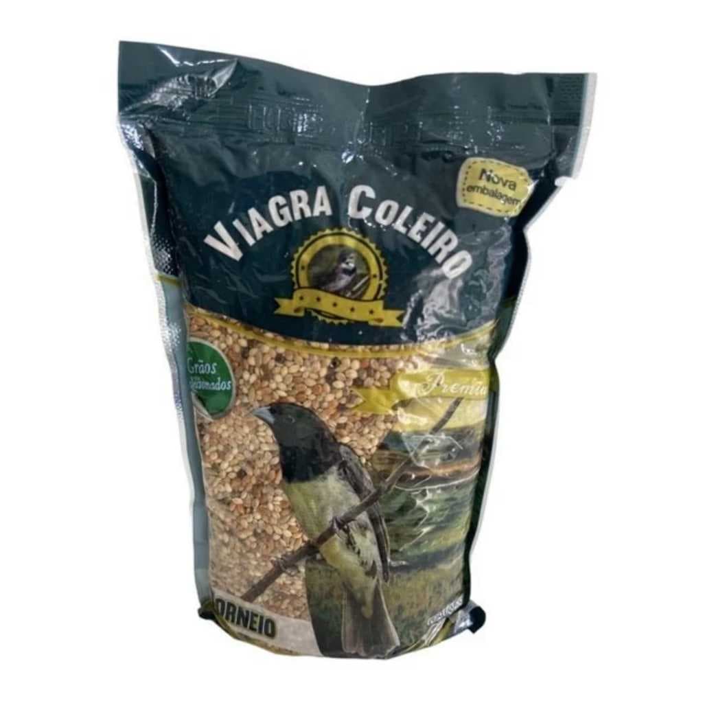 Viagrinha Coleiro - Ração Premium para Pássaros Coleiro 200g
