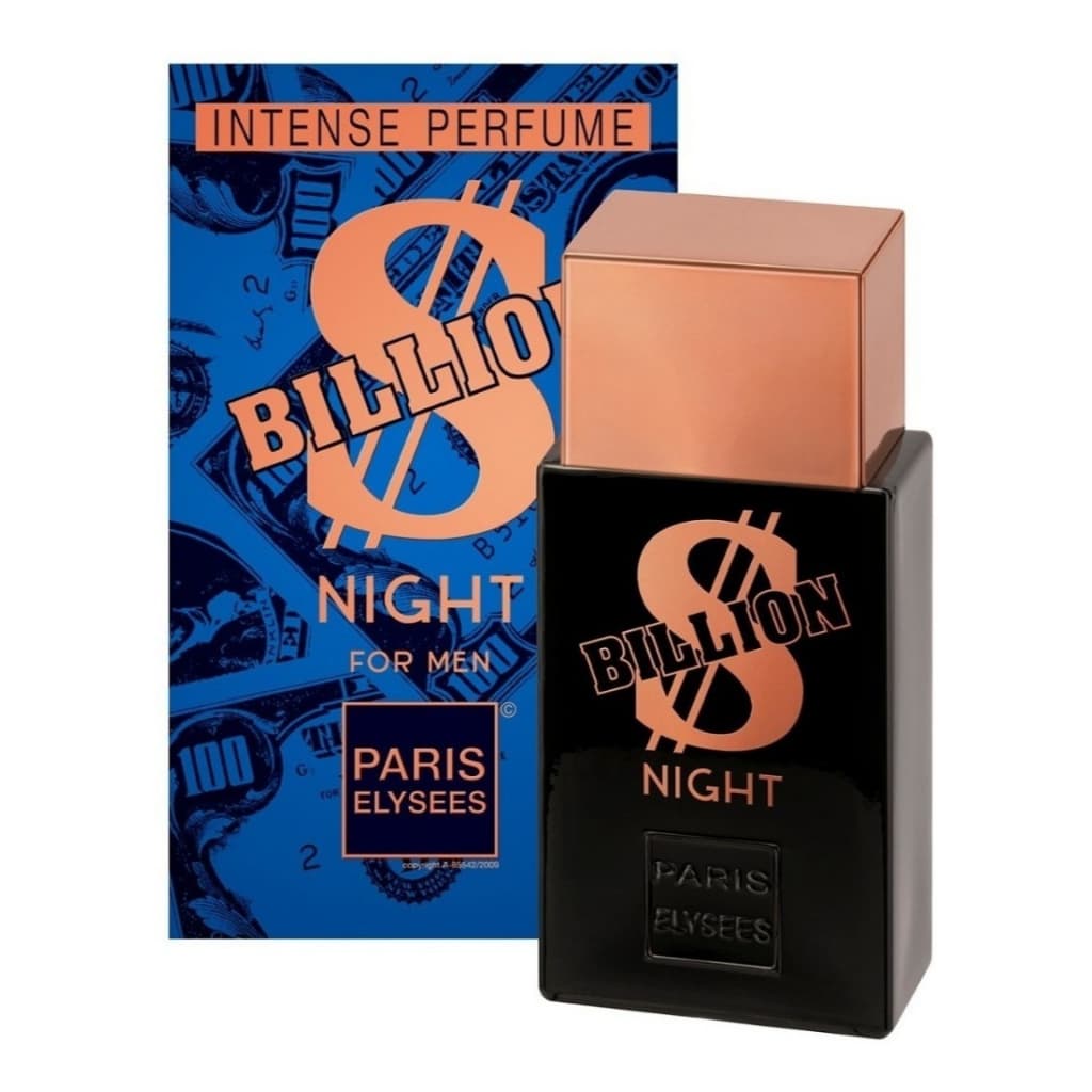 Perfume Masculino Billion Night Paris Elysees 100ml