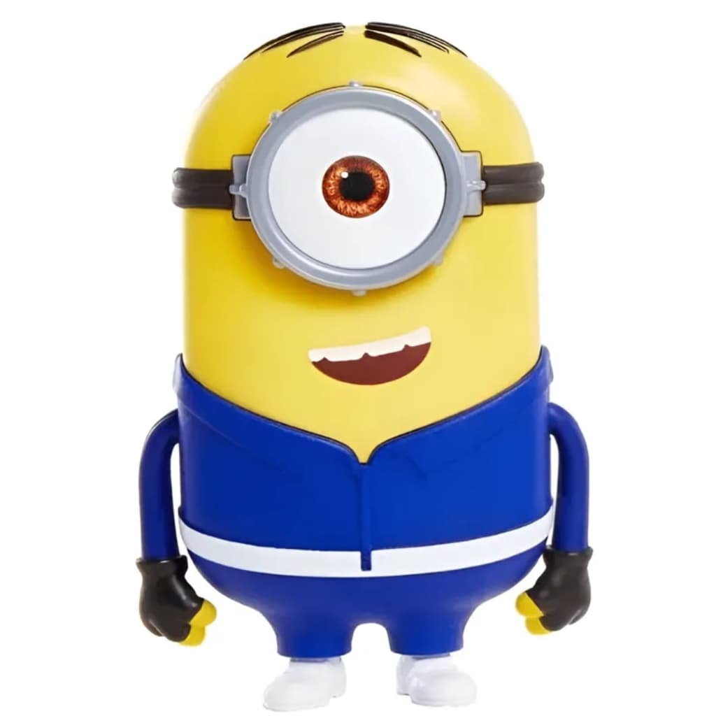 Boneco Minions Stuart (12cm) – Filme "Minions: A Origem de Gru"