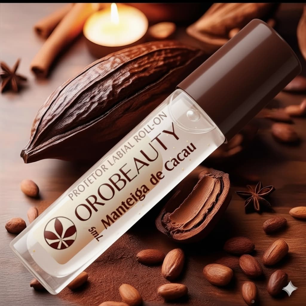 Manteiga De Cacau Tradicional Hidrante Orobeauty Roll On 5ml