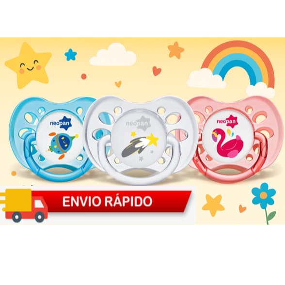 Chupeta Tamanho 2 – Bico Universal -  Para bebês, Crianças, Baby, Maiores de 6 Meses