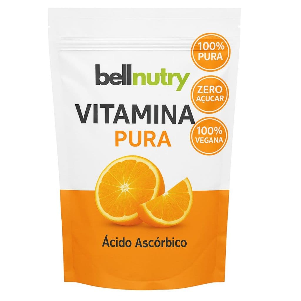 Vitamina C Pura Ácido Ascórbico 1kg BellNutry | Qualidade Garantida