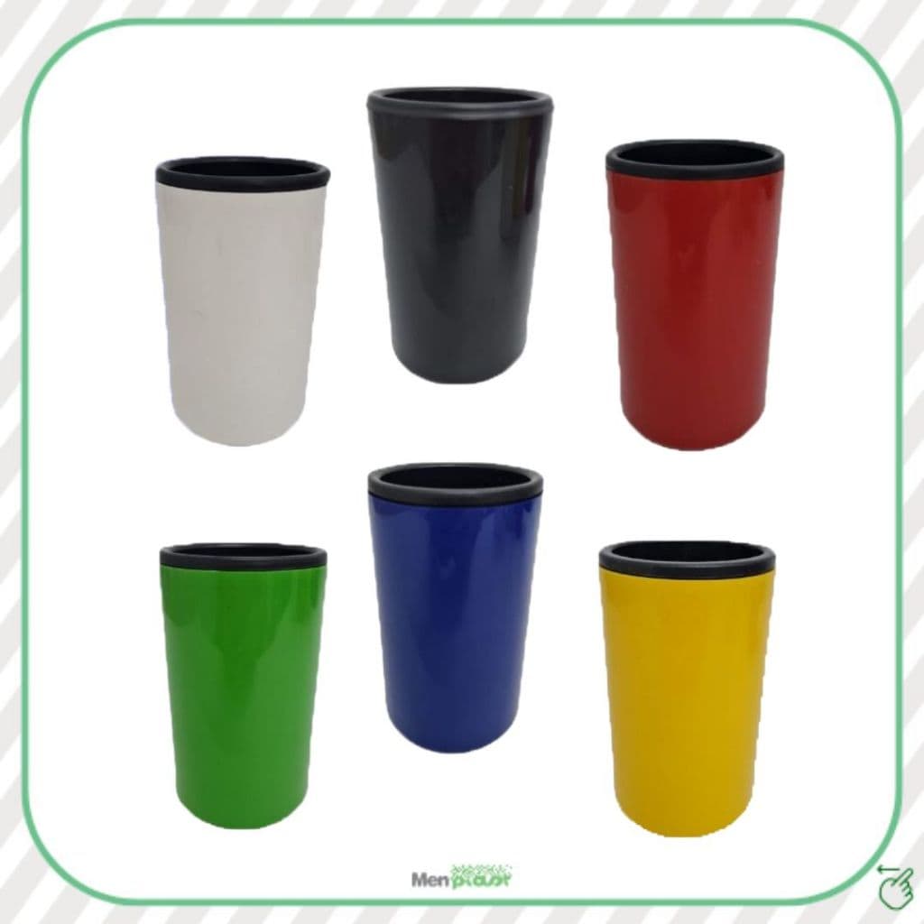 Porta Latas Térmico de Isopor para Cerveja 473ml Kit com 6 Unidades
