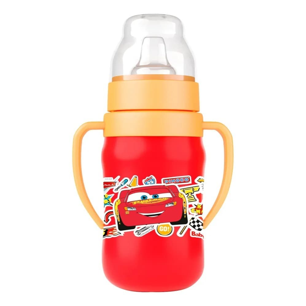 Copo Treinamento 400ml Carros Relâmpago Mcqueen C/ Alça