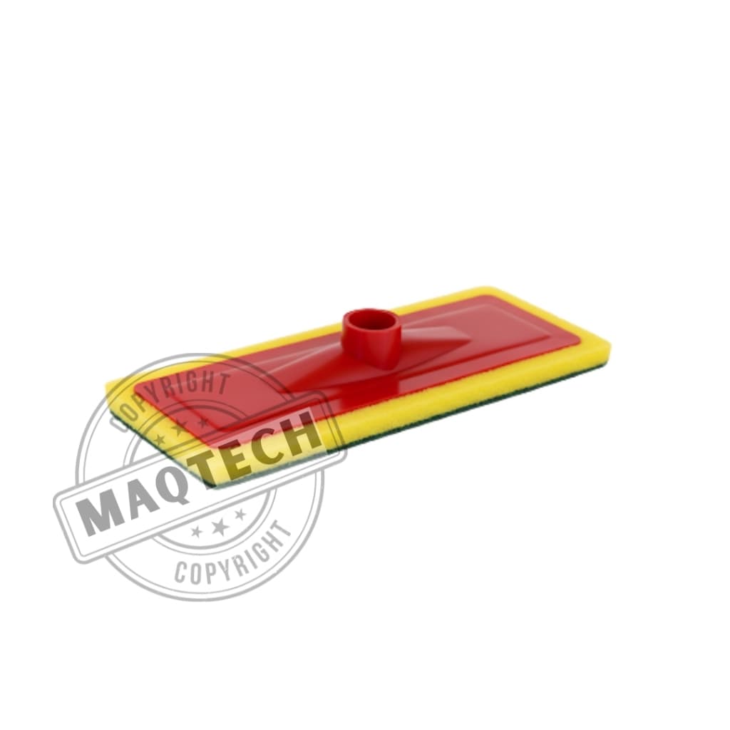 1 Rodo Esponja Espuma Lava Piso e Azulejo Esfregão Mop Abrasivo Limpeza Pesada Sem Cabo Multiuso