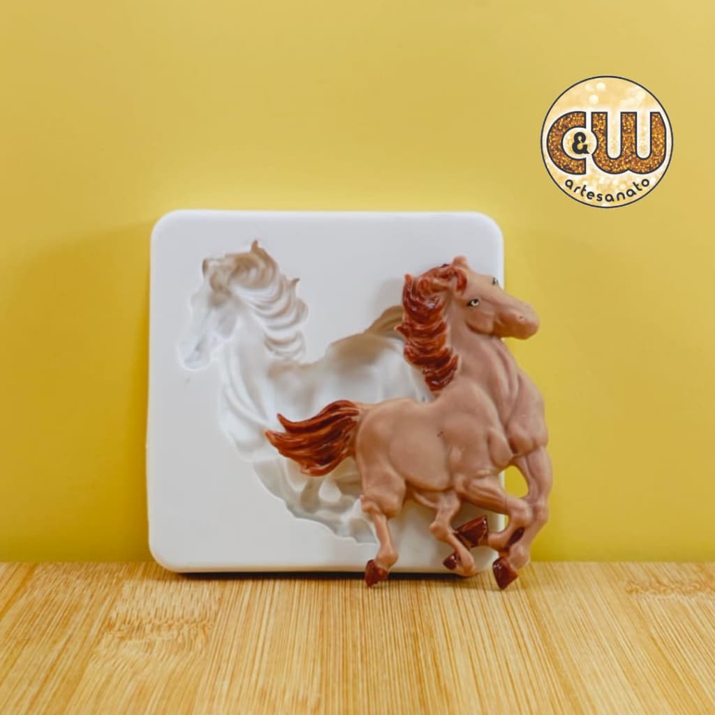 Molde Silicone Cavalo / Fazenda Confeitaria e Artesanato - Biscuit - Festa