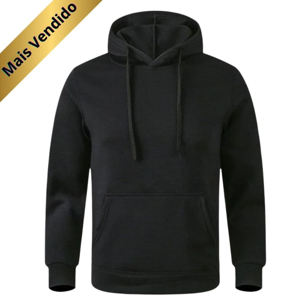 Moletom Moleton blusa de frio Canguru Plus Size  Agasalho