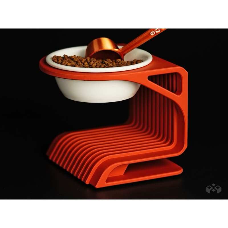Base Elevatoria para Tigela de Ração - Comedouro elevado para cães e gato - Elevação de 13cm