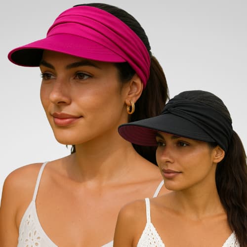Viseira Turbante Preta