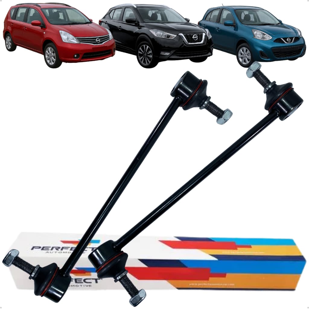 Par Bieleta Suspensão Dianteira Livina March Tiida Kicks