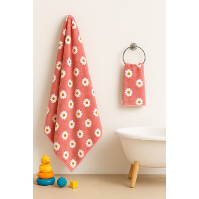 Kit Toalha de Banho Adulto ou Infantil 2 Peças – Alta Absorção, Macia e Confortável Grande