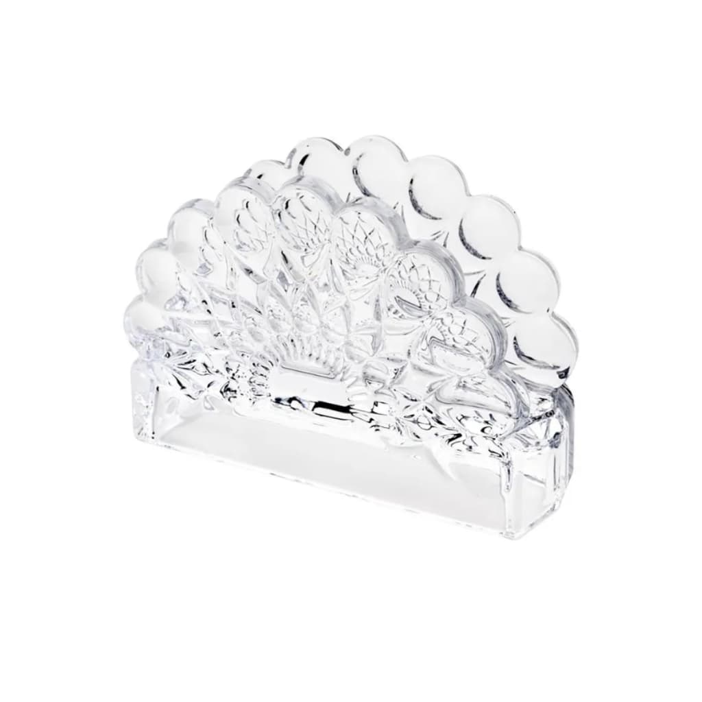 Porta Guardanapos Wolff Cristal Angel 12,5cm X 4,5cm X 9cm Incolor