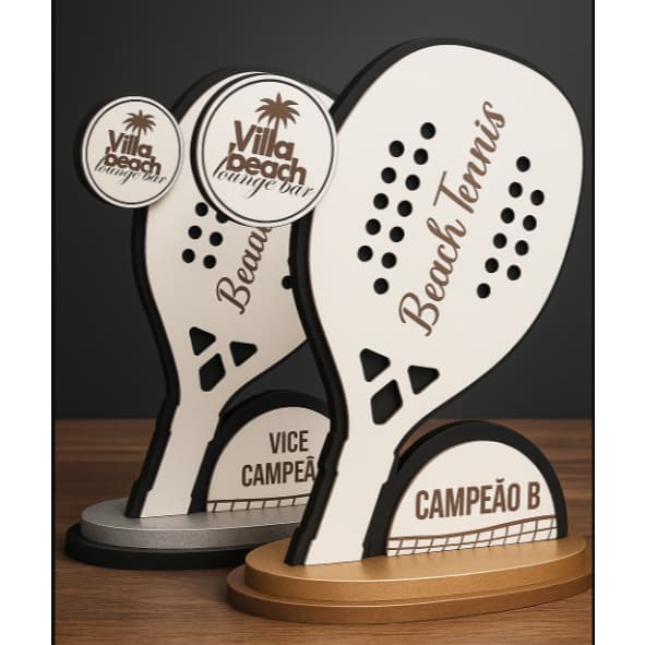 Kit Troféu de Beach Tennis, Troféu Super 8 beach tennis