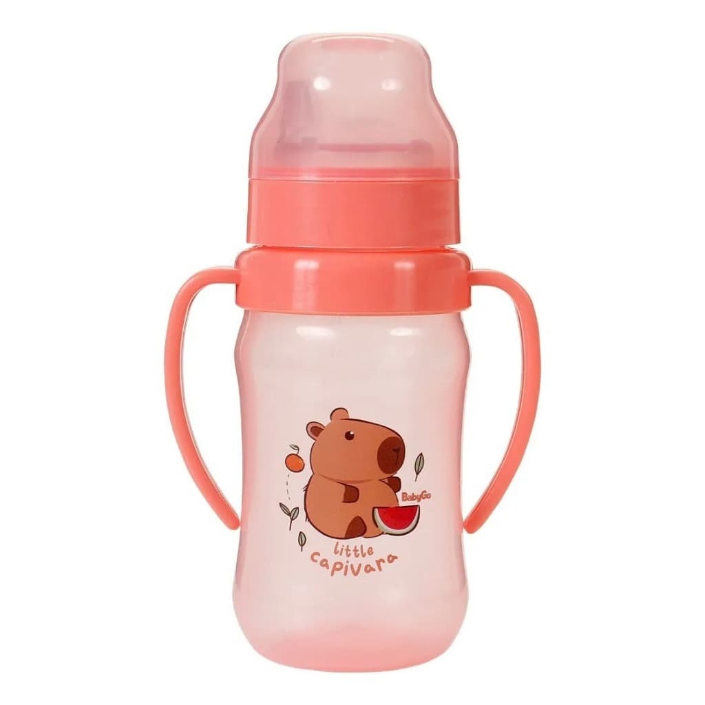 Copo Treinamento Capivara Infantil C/ Alça 400ml 6M+
