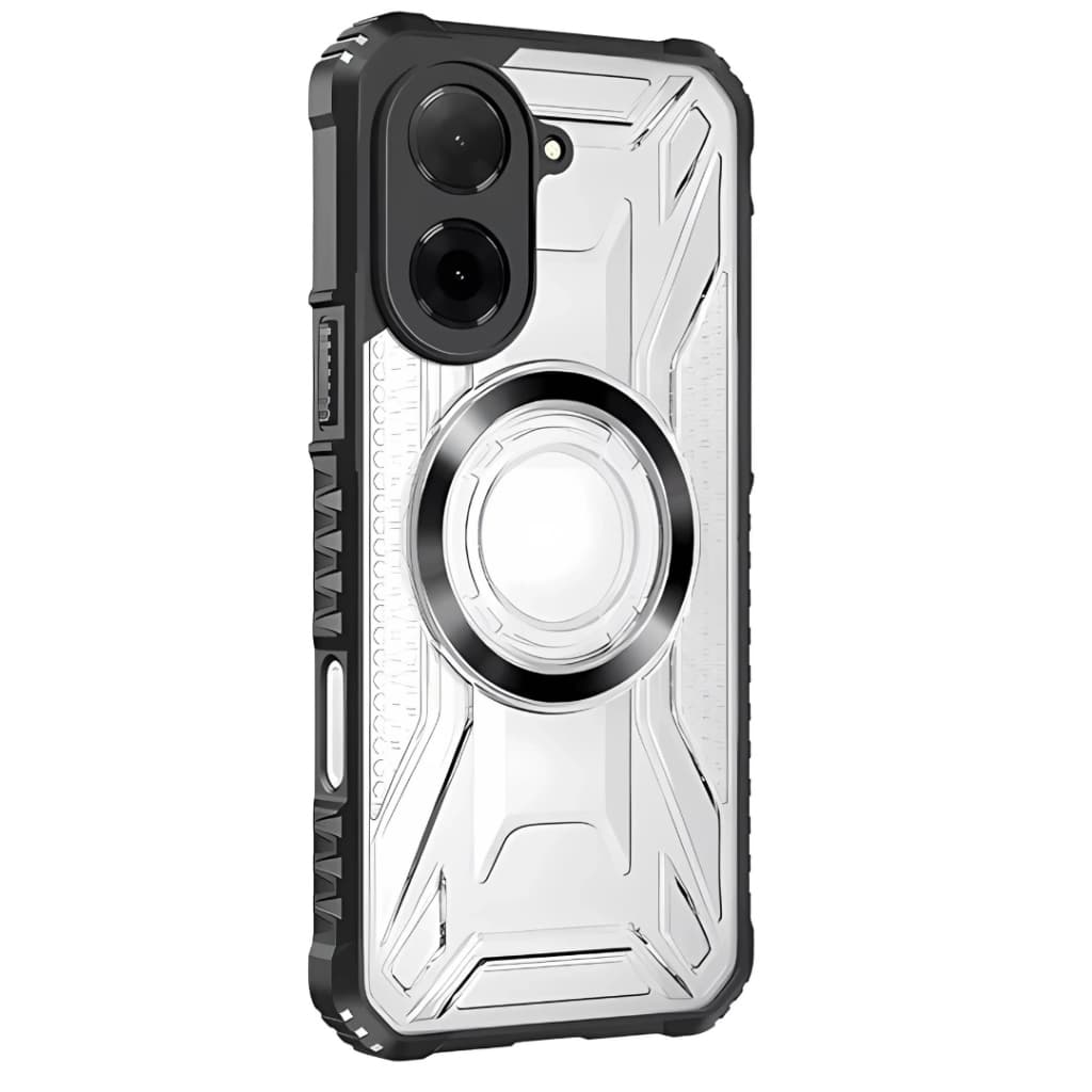 Capa Capinha Clear Luxo Anti Impacto Compatível com Carregador por indução Para Poco C71