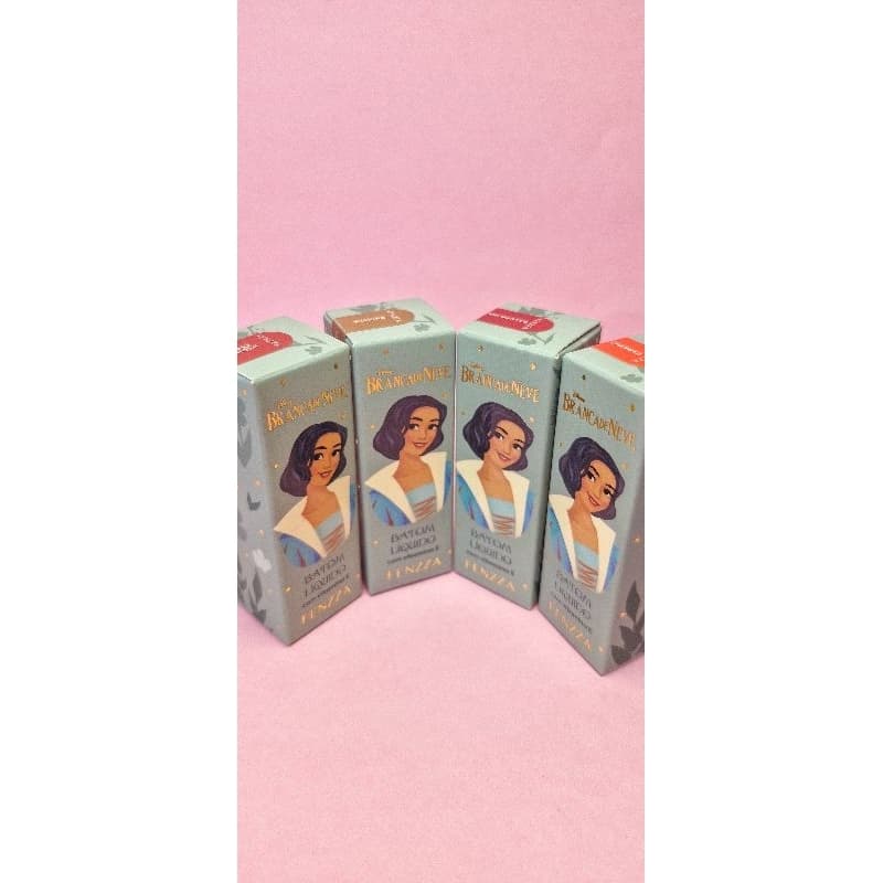 Batom Líquido Fenzza Princesas – branca de neve  | Matte, Vegano e Super Pigmentado