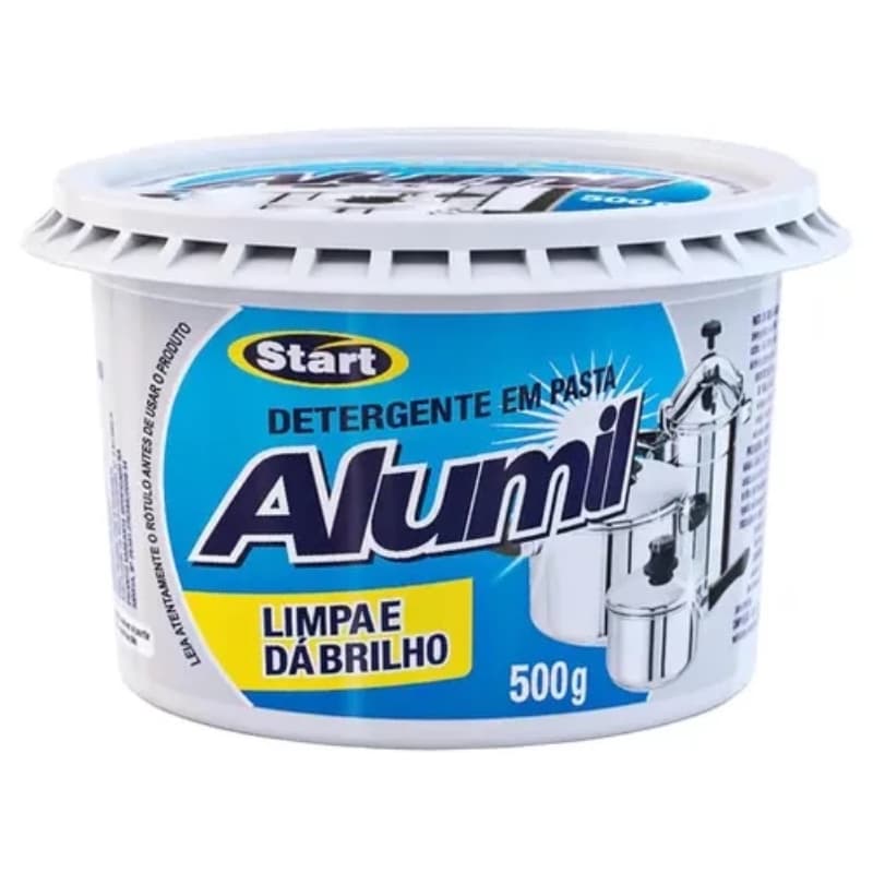 Pasta de Brilho Alumil Tradicional – Limpa e Dá Brilho em Alumínio Cozinha