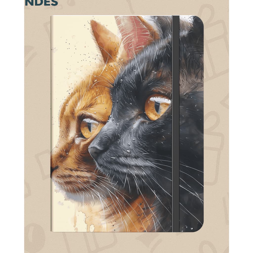 Caderno Moleskine GATO CAPA DURA – Criativo 160 Páginas Anotações BulletJournal - 21x14 ENVIO RÁPIDO