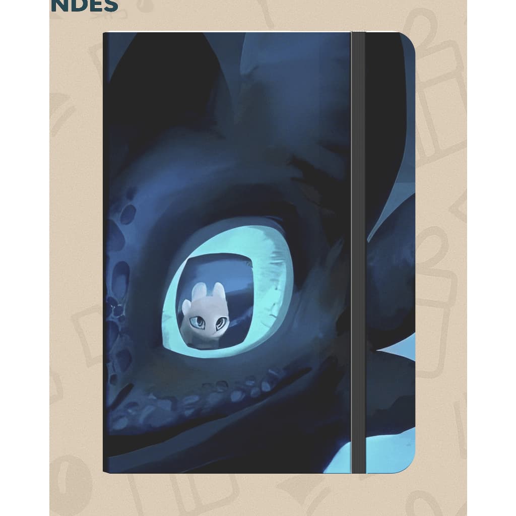 Caderno Moleskine Dragão Fúria da Noite | Capa Dura 160 Pág Anotações Bullet Journal diário-21x14