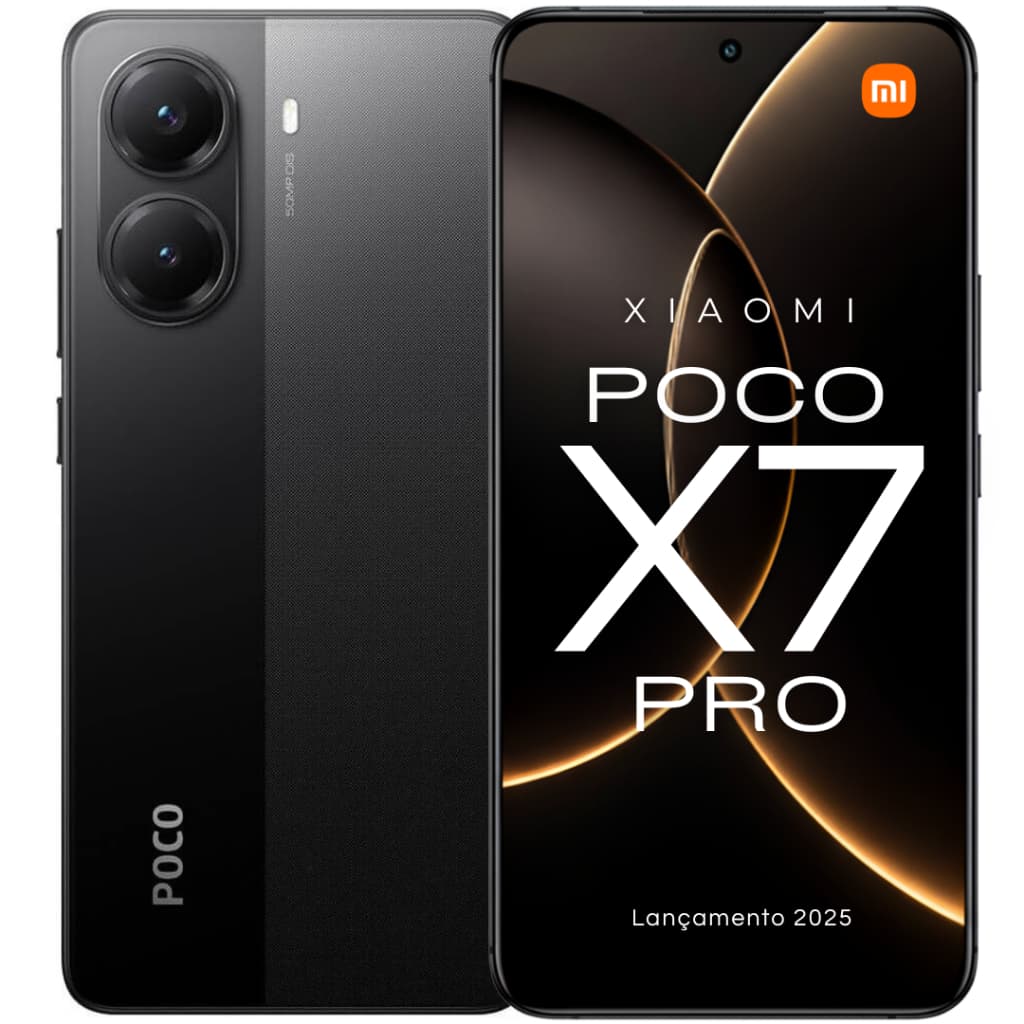 Xiaomi POCO X7 PRO 5G NFC Lançamento 2025 Cam 50Mp OIS 512/256GB + 16GB RAMBOOST Original e Garantia