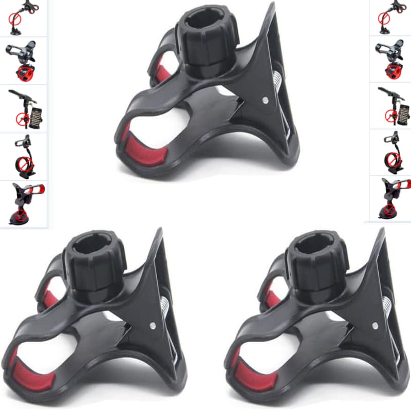 Suporte Celular Para Pedestal Microfone baterista Cifras Cantores Serve Para Bike e Moto 360 º
