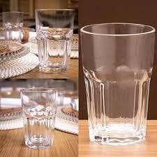 Conjunto 3 Copos de Vidro 350ml Ideal para Água, Sucos, Drinks e Coquetéis