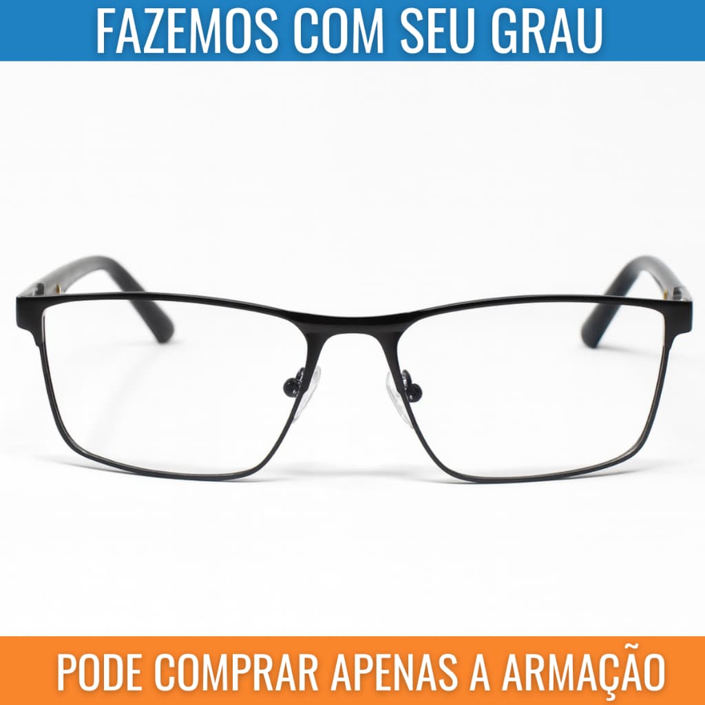 Armação para Óculos de Grau 7102 Masculino Resistente