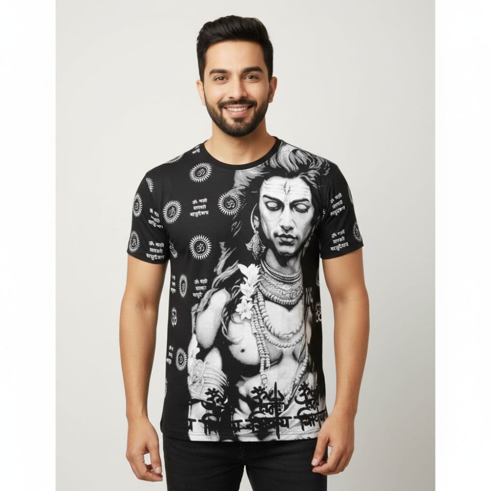 Camisa Indiana Estampa Shiva