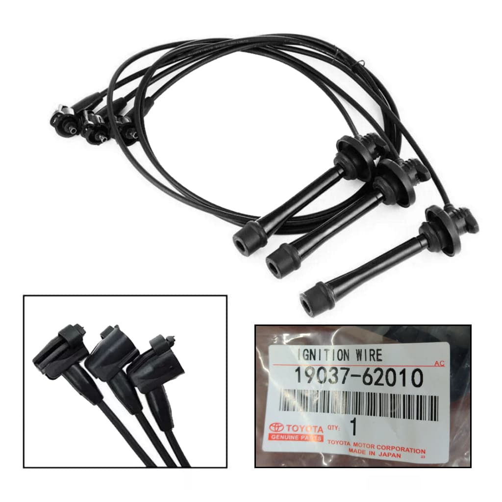 Cabos Velas Ignição Toyota Hilux Sw4 3.4 V6 24v (5vz-fe)