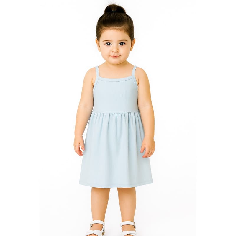 kit 2 vestido alcinha infantil menina malha verão calor roupa infantil menina