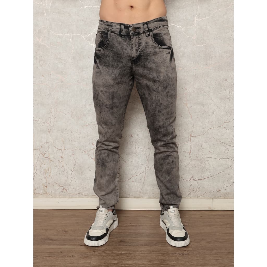 Calça Jeans Masculina Premium Com Lycra Elastano Estica Bem Slim Fit Skinny